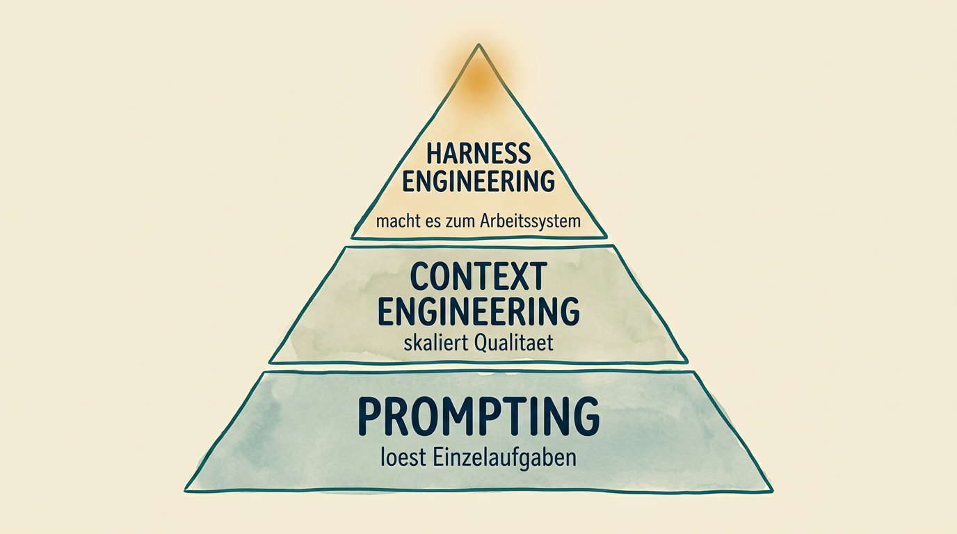Drei-Ebenen-Pyramide fuer KI-Einsatz